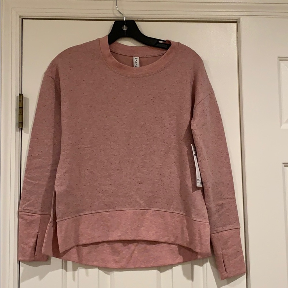 Athlete balance pullover sweatshirt